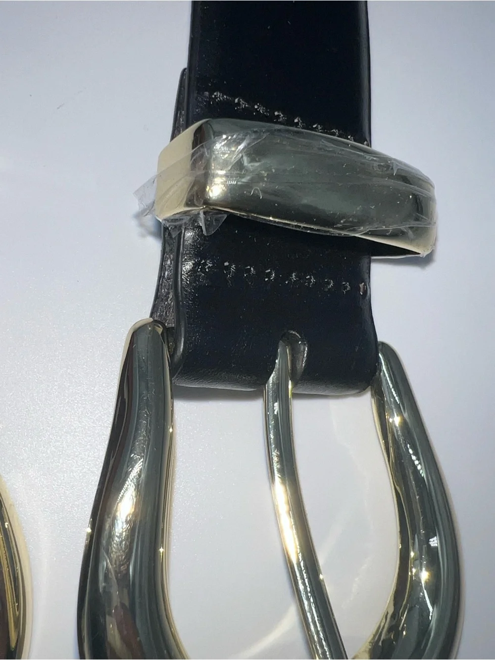 Treasure & Bond from Nordstrom Women's Black Leather Western Inspired Belt-39.5